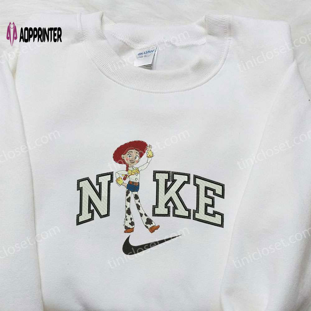 Nike x Jessie Toy Story Embroidered Shirt: Disney & Custom Design for a Unique Style! Nike x Jessie Toy Story Embroidered Shirt: Disney & Custom Design for a Unique Style!