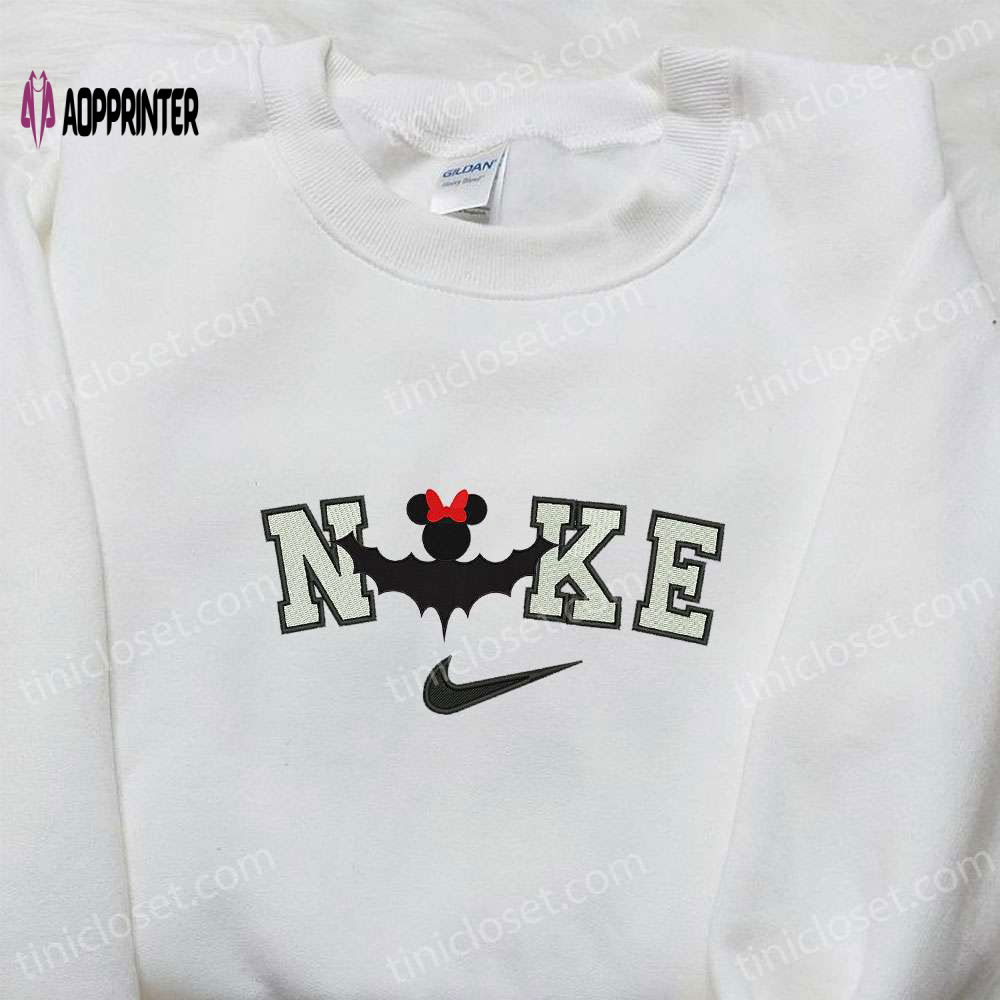 Nike x Minnie Mouse Halloween Embroidered Shirt – Disney Inspired Tee for a Spooky Nike Twist Nike x Minnie Mouse Halloween Embroidered Shirt – Disney Inspired Tee for a Spooky Nike Twist