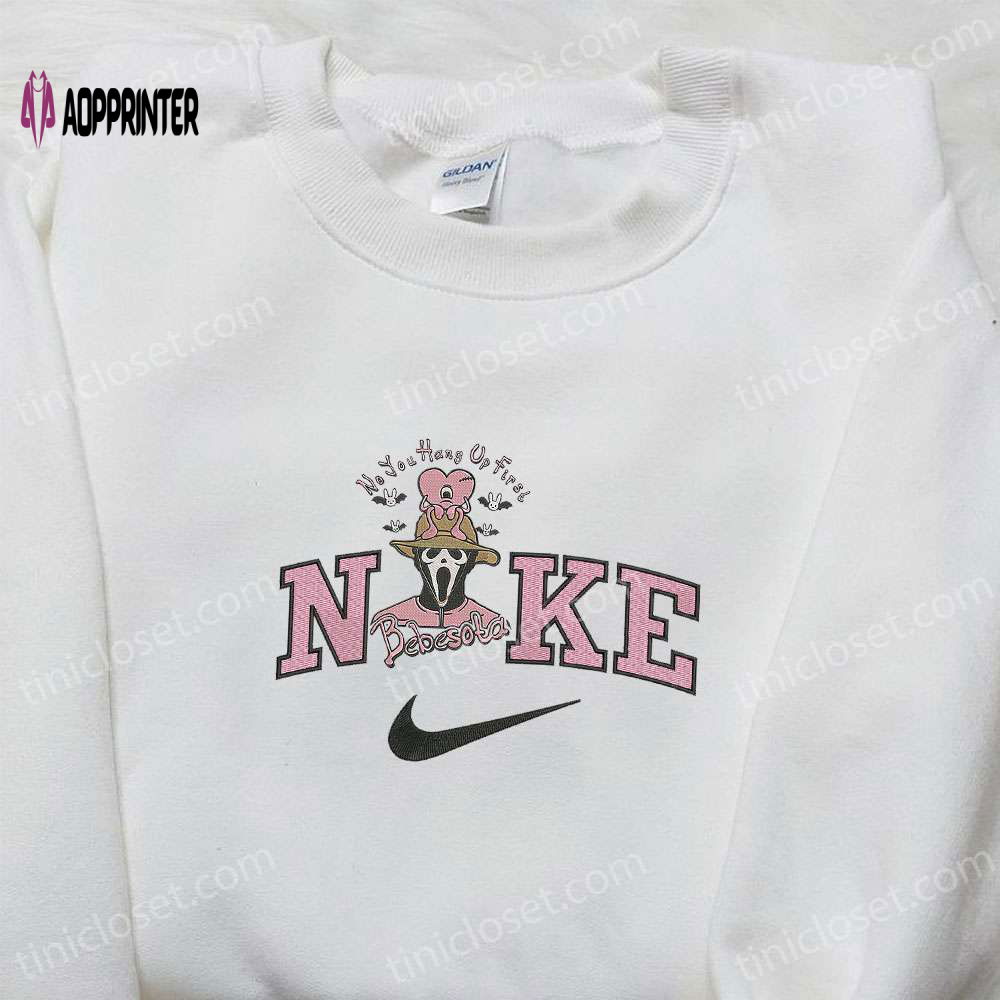 Nike x No You Hang Up First Bebesota Bad Bunny Halloween Shirt – Amazing Embroidered Tee for Halloween Lovers Nike x No You Hang Up First Bebesota Bad Bunny Halloween Shirt – Amazing Embroidered Tee for Halloween Lovers