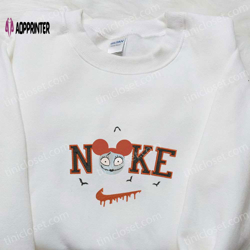 Nike x Sally Mickey Embroidered Shirt Nightmare Before Christmas Characters T-shirt Nike Inspired Sweatshirt Nike x Sally Mickey Embroidered Shirt Nightmare Before Christmas Characters T-shirt Nike Inspired Sweatshirt