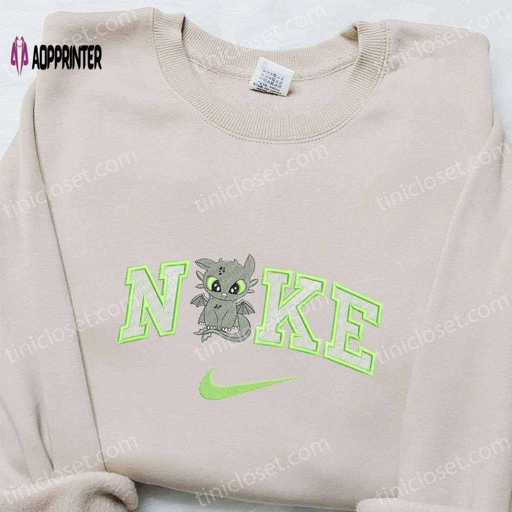 Nike x Toothless Cartoon Embroidered Sweatshirt Disney Characters Hoodie – Best Birthday Gift Ideas Nike x Toothless Cartoon Embroidered Sweatshirt Disney Characters Hoodie – Best Birthday Gift Ideas