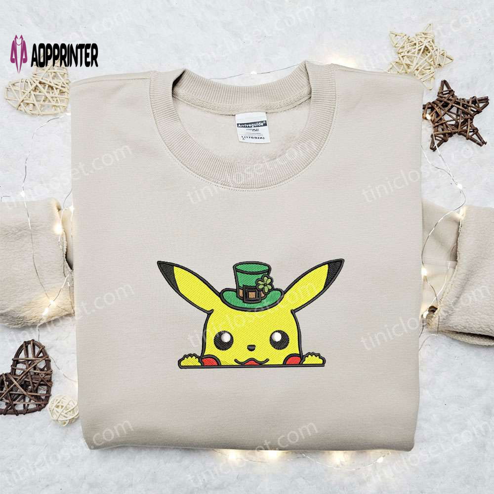Pokemon Pikachu x Nike Leprechaun Hat Shirt & Anime Hoodie: Saint Patrick’s Day Gift Idea Pokemon Pikachu x Nike Leprechaun Hat Shirt & Anime Hoodie: Saint Patrick’s Day Gift Idea