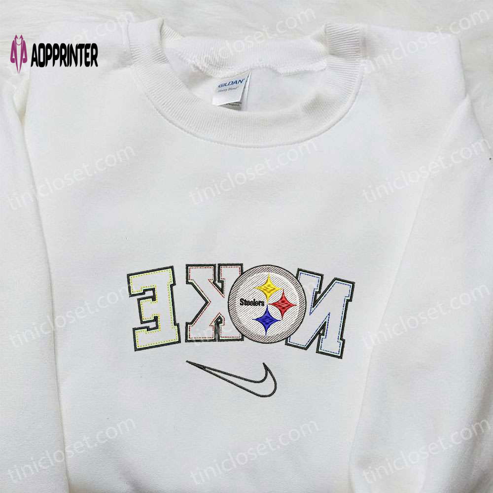 Pittsburgh Steelers x Nike Reverse Embroidered Shirt & Hoodie: Best NFL Fandom Gift Ideas Pittsburgh Steelers x Nike Reverse Embroidered Shirt & Hoodie: Best NFL Fandom Gift Ideas