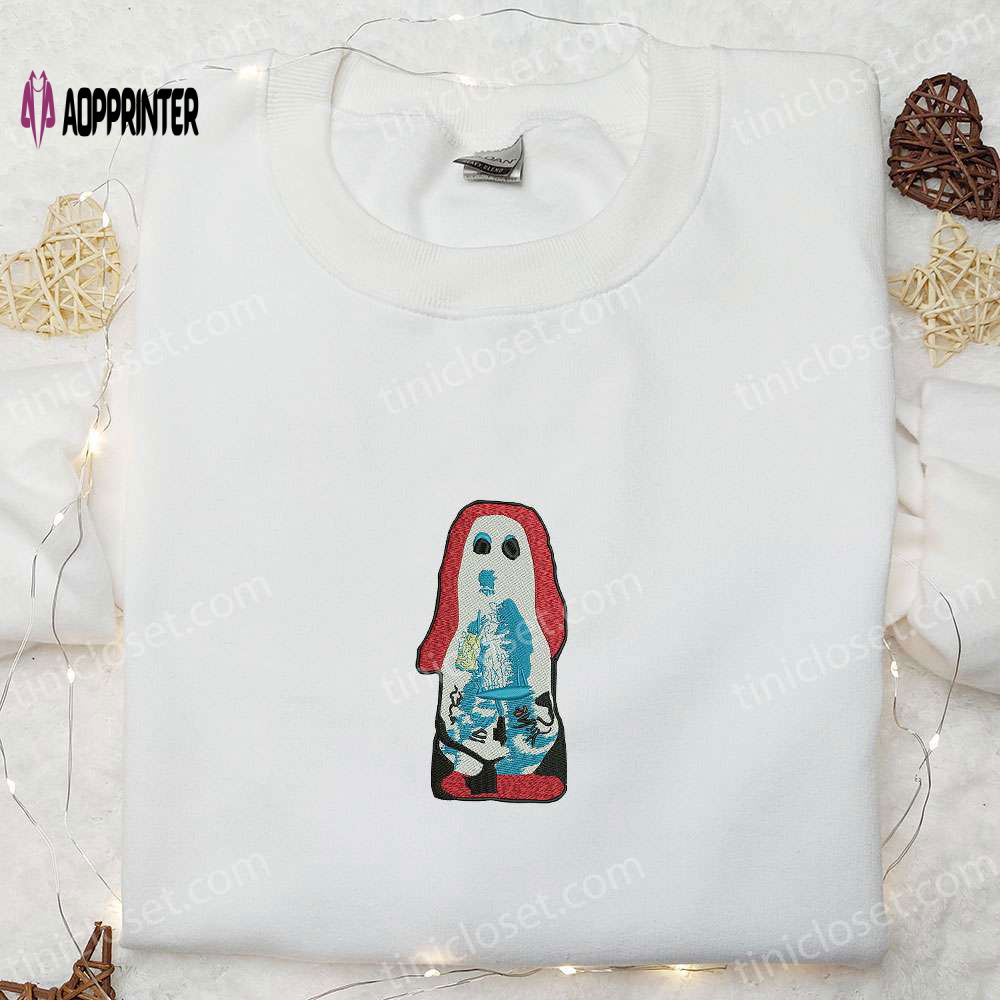Spooky Ghosts Embroidered Shirt: Best Halloween Gift for Family Spooky Ghosts Embroidered Shirt: Best Halloween Gift for Family