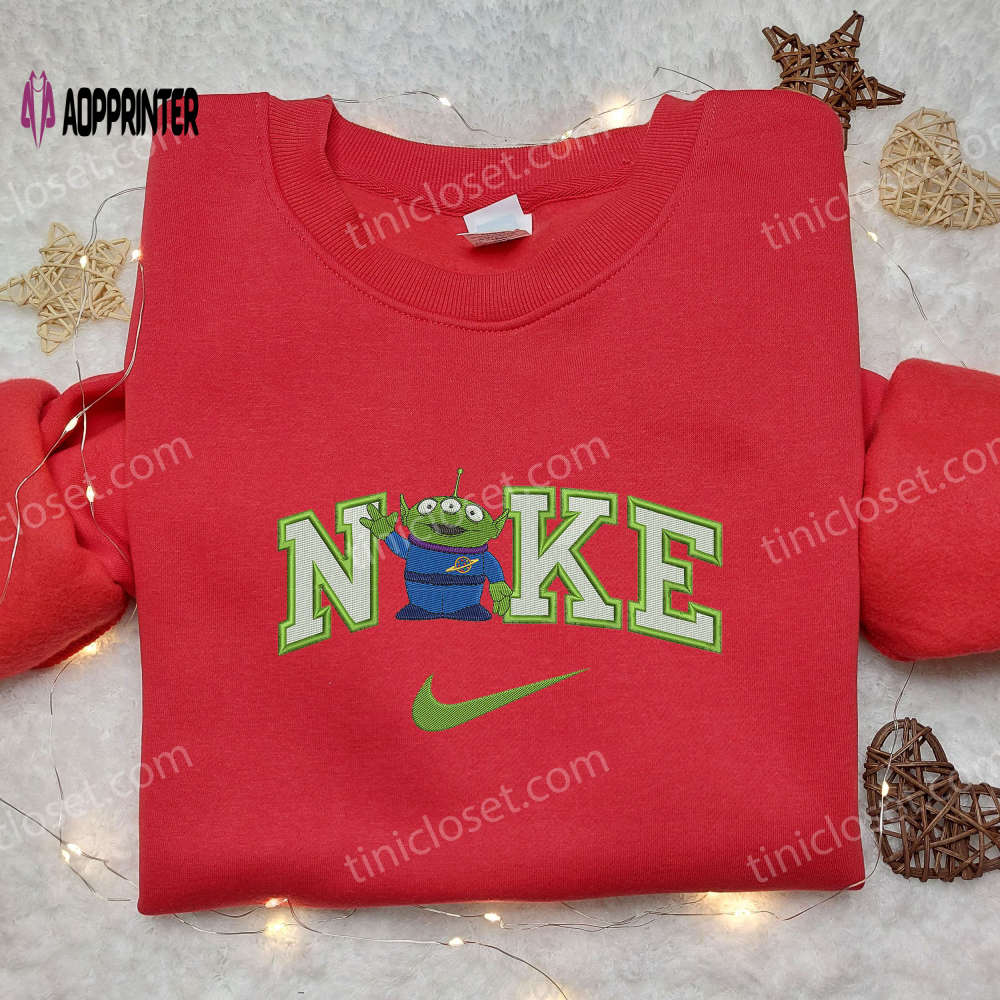 Alien Toy Story x Nike Embroidered Shirt – Disneyland Family Shirts & Inspired Hoodie Alien Toy Story x Nike Embroidered Shirt – Disneyland Family Shirts & Inspired Hoodie