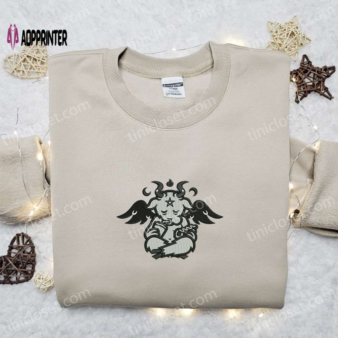 Angel Cow Embroidered Shirt & Halloween Hoodie: Best Gifts for Halloween