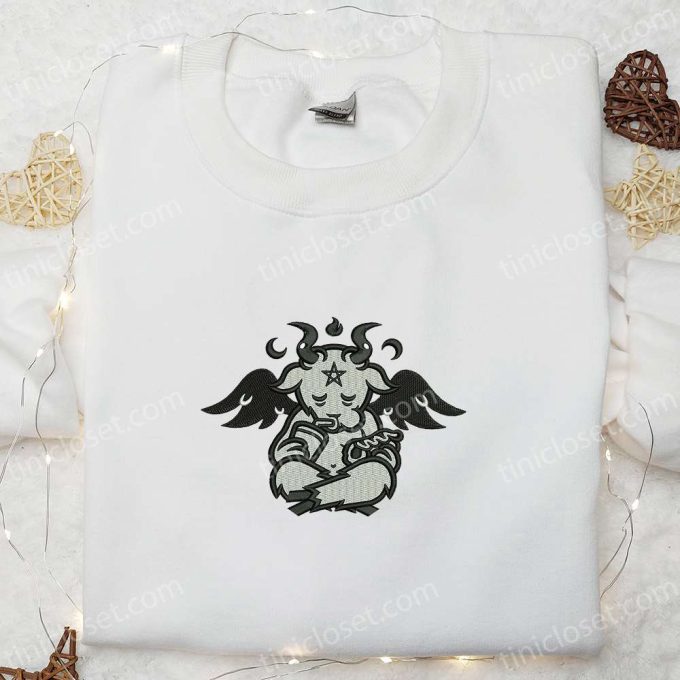 Angel Cow Embroidered Shirt & Halloween Hoodie: Best Gifts for Halloween