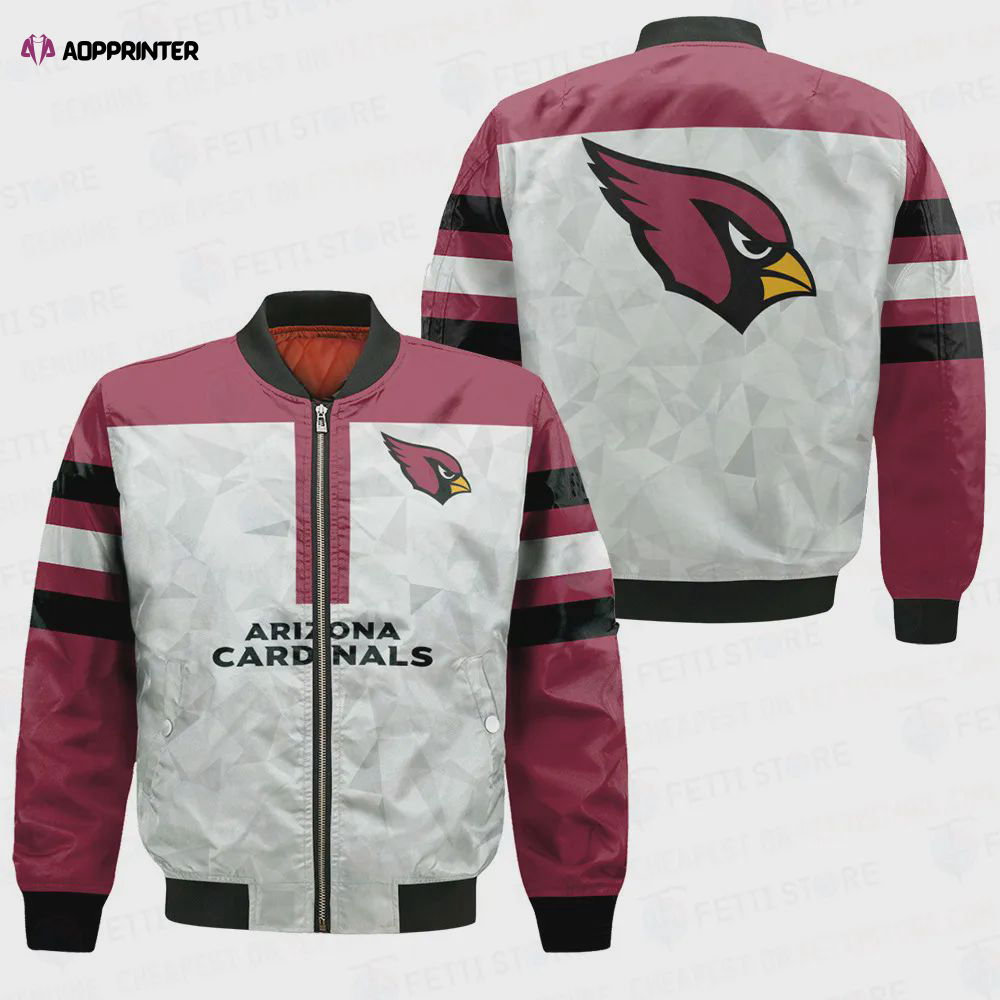 Arizona Cardinals NFL 2023 Starter Thursday Night Gridiron Raglan Unisex Bomber Jacket V6 Arizona Cardinals NFL 2023 Starter Thursday Night Gridiron Raglan Unisex Bomber Jacket V6