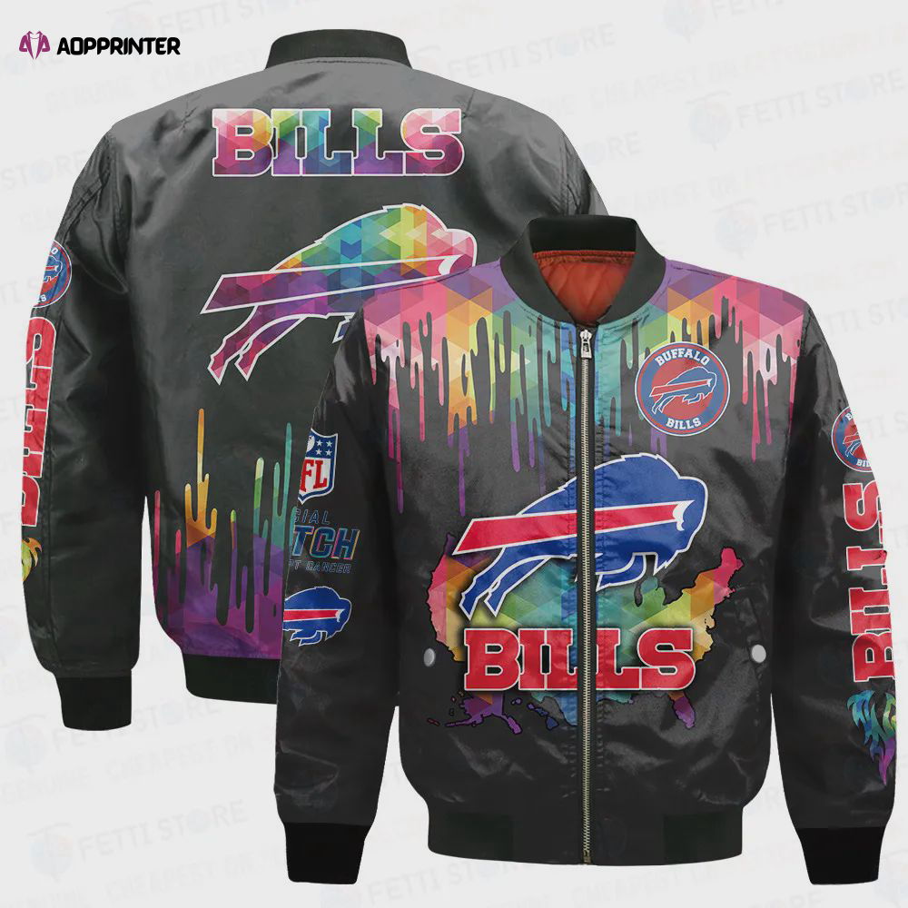 Buffalo Bills – National Football League AOP Bomber Jacket V3 Buffalo Bills – National Football League AOP Bomber Jacket V3