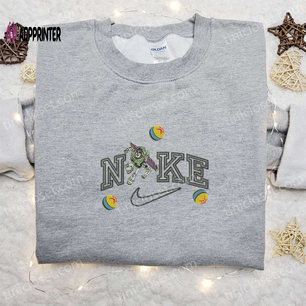 Buzz Lightyear x Nike Cartoon Embroidered Hoodie & Shirt: Best Birthday Gift Ideas Buzz Lightyear x Nike Cartoon Embroidered Hoodie & Shirt: Best Birthday Gift Ideas