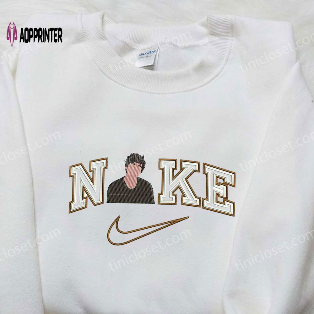Calum Hood x Nike Embroidered Shirt – Music Inspired Nike Embroidered Shirt Calum Hood x Nike Embroidered Shirt – Music Inspired Nike Embroidered Shirt