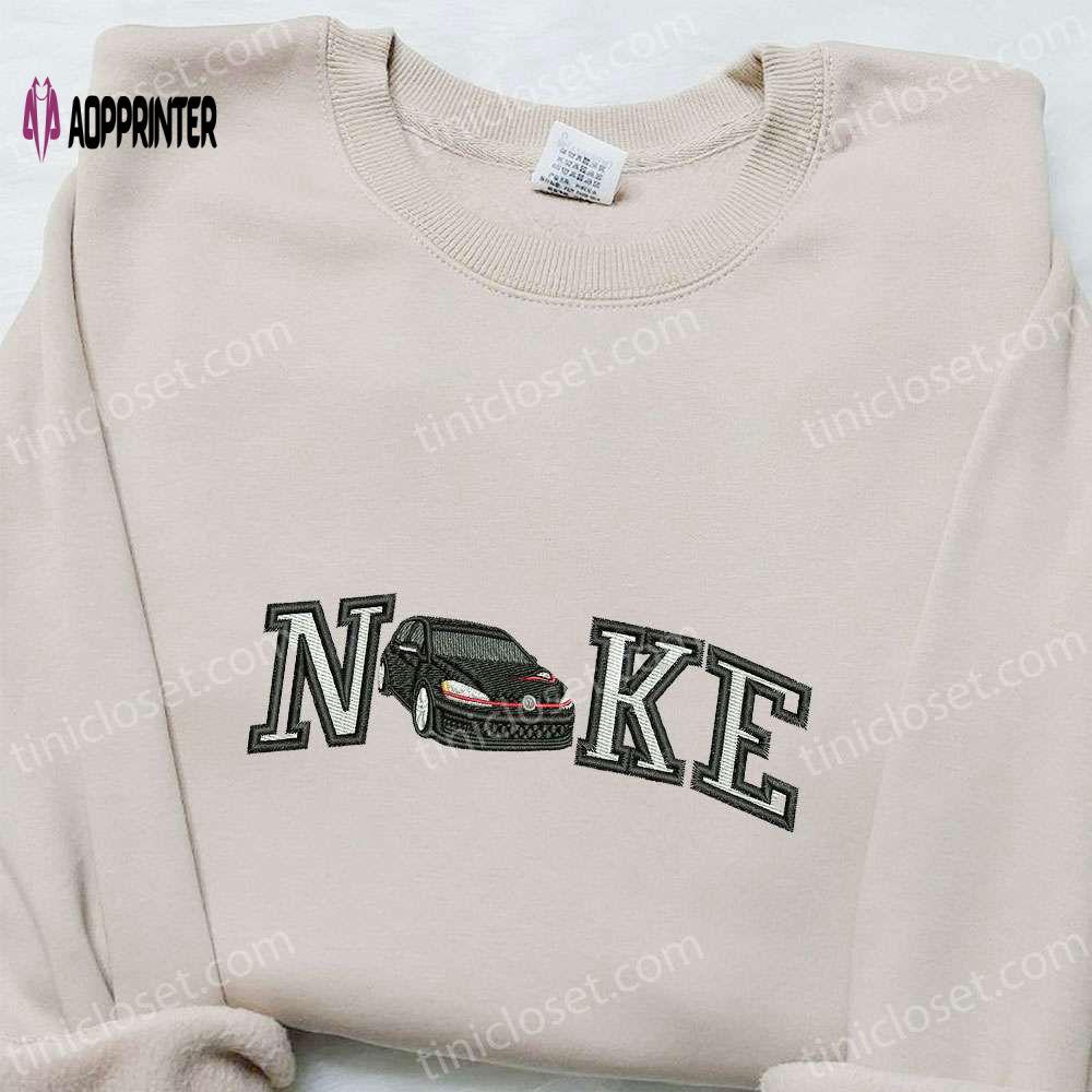 Car x Nike Embroidered Sweatshirt: Transportation Hoodie – Perfect Birthday Gift Car x Nike Embroidered Sweatshirt: Transportation Hoodie – Perfect Birthday Gift