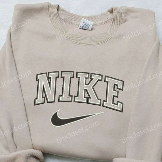 Double Line x Nike Embroidered Shirt: Gift for Husband Custom Design