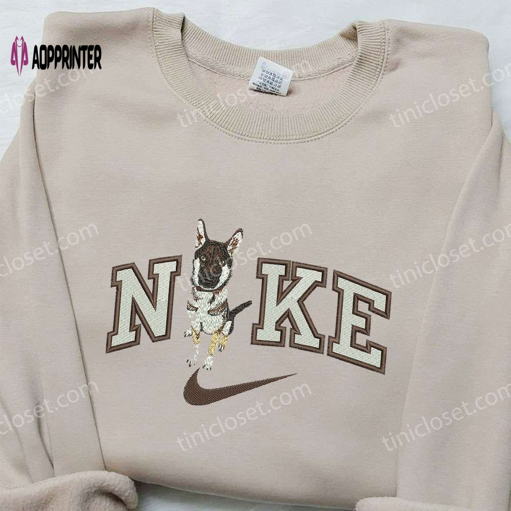 Custom Nike Embroidered Husky Dog Animal Shirt – Unique & Stylish Design Custom Nike Embroidered Husky Dog Animal Shirt – Unique & Stylish Design