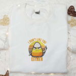 Funny Halloween Candy Corn Embroidered Shirt – Best Halloween Gift Ideas & Clothing
