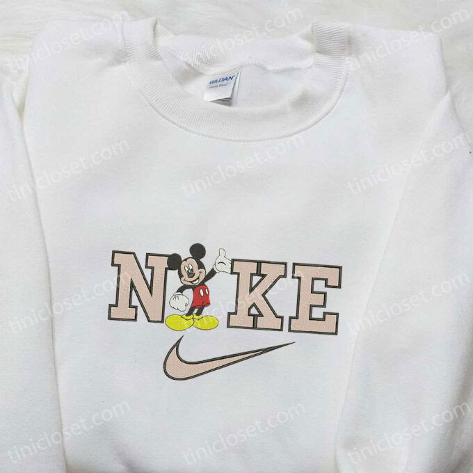 Mickey Mouse x Nike Embroidered Sweatshirt: Best Birthday Gift for Family