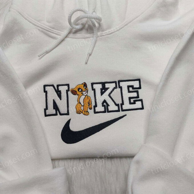Nala Nike Embroidered Shirt: Lion King & Disney Anniversary Shirts