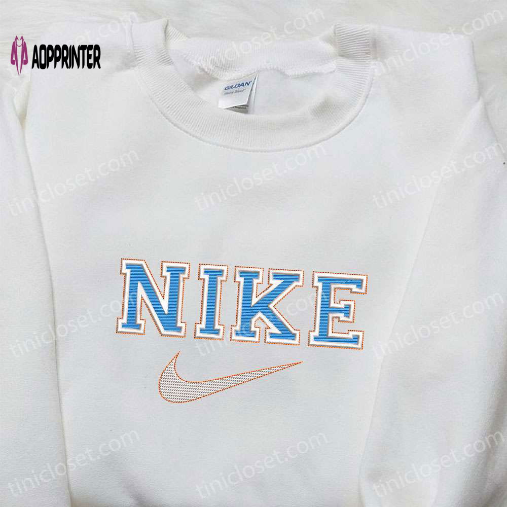 Nike Embroidered Shirt: The Perfect Gift for Family Nike Inspired Trendy Design Nike Embroidered Shirt: The Perfect Gift for Family Nike Inspired Trendy Design