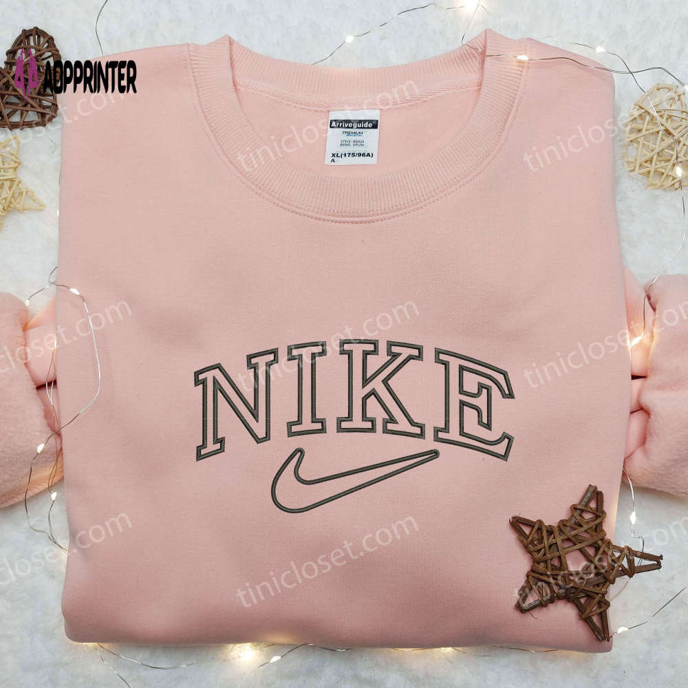 Unique Nike Inspired Embroidered Shirt: Stylish & Exclusive Sportswear Unique Nike Inspired Embroidered Shirt: Stylish & Exclusive Sportswear