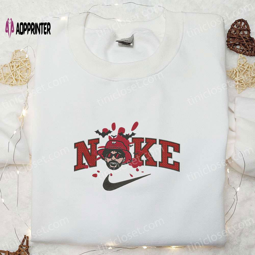 Spook up Your Style with Nike x Bad Bunny Halloween Embroidered Hoodie and Sweatshirt Spook up Your Style with Nike x Bad Bunny Halloween Embroidered Hoodie and Sweatshirt