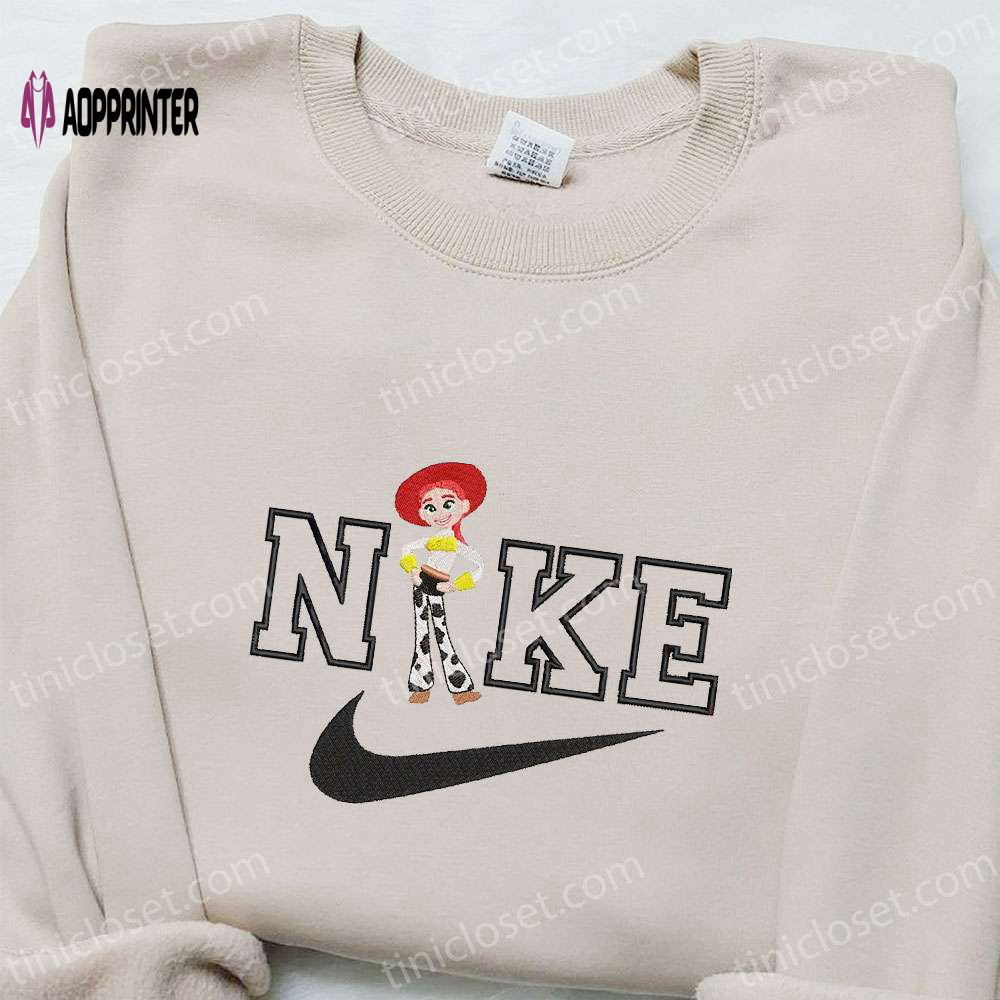 Nike x Jessi Embroidered Sweatshirt: Disney Characters Shirt Best Birthday Gift Ideas Nike x Jessi Embroidered Sweatshirt: Disney Characters Shirt Best Birthday Gift Ideas