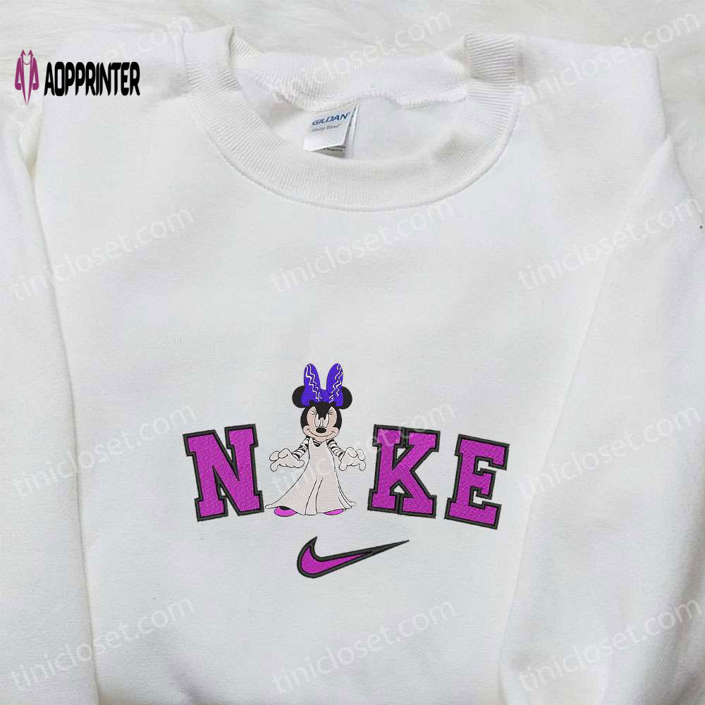 Nike x Minnie Disney Halloween Embroidered Hoodie – Best Gifts for Family Nike x Minnie Disney Halloween Embroidered Hoodie – Best Gifts for Family