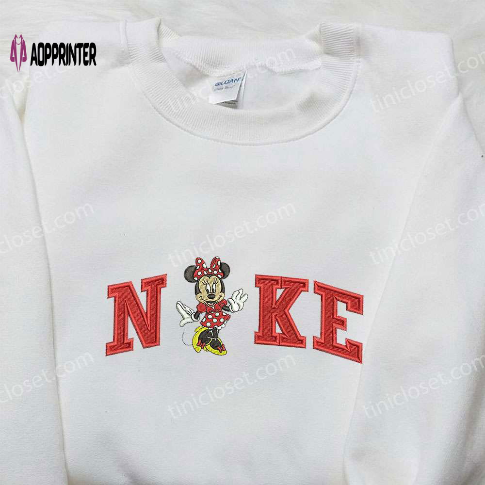 Nike x Minnie & Walt Disney Embroidered Shirt: Inspired Design for a Stylish Look Nike x Minnie & Walt Disney Embroidered Shirt: Inspired Design for a Stylish Look