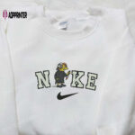 Nike x Nelson Munts Halloween & The Simpsons Embroidered Shirt – Nike Inspired Design