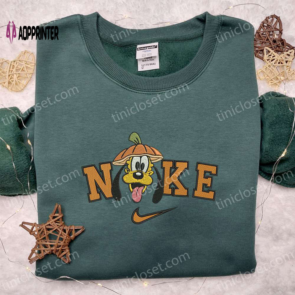 Spooktacular Nike x Pluto Halloween Pumpkin Hoodie T-Shirt & Sweatshirt – Embroidered Delight! Spooktacular Nike x Pluto Halloween Pumpkin Hoodie T-Shirt & Sweatshirt – Embroidered Delight!