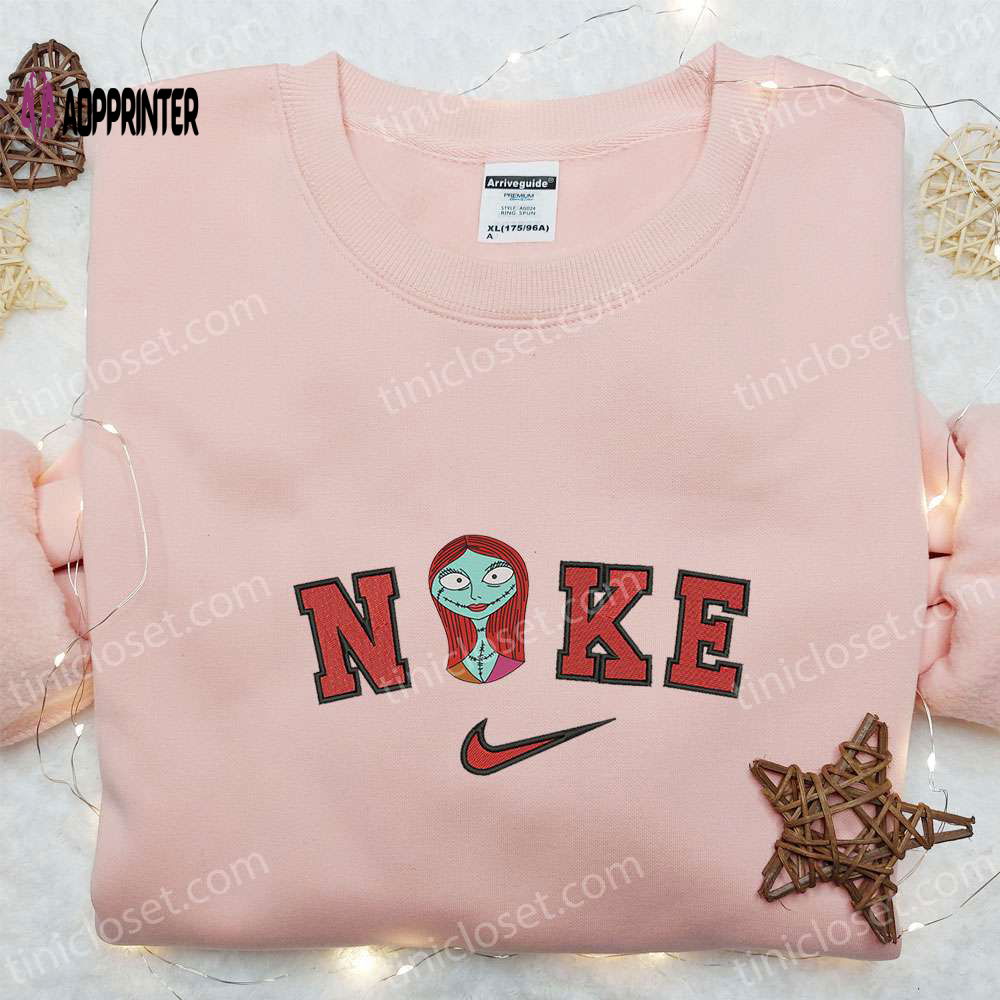 Nike x Sally Face & Nightmare Before Christmas Embroidered Shirts: Unique Nike Inspired Designs Nike x Sally Face & Nightmare Before Christmas Embroidered Shirts: Unique Nike Inspired Designs