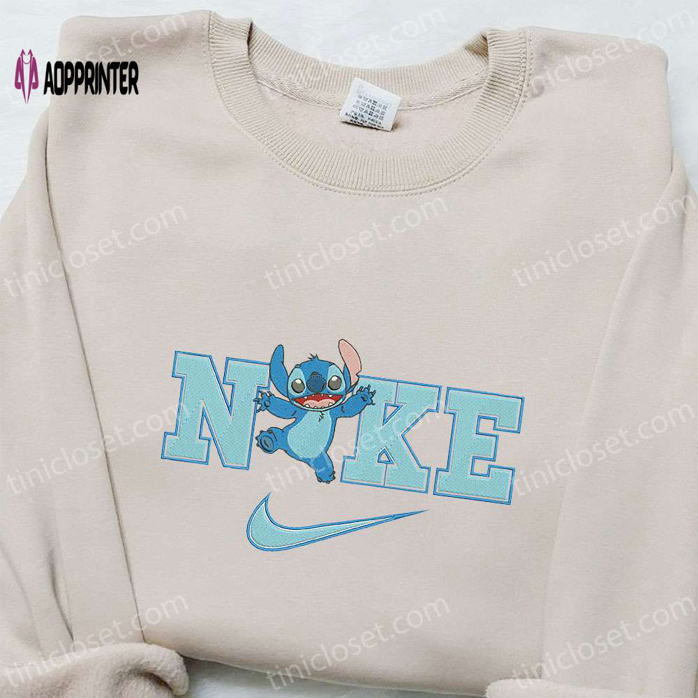 Nike x Stitch Embroidered Sweatshirt: Disney Characters Hoodie – Best Birthday Gift Ideas Nike x Stitch Embroidered Sweatshirt: Disney Characters Hoodie – Best Birthday Gift Ideas