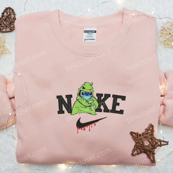 Nike x Stitch Oogie Boogie T-shirt Nike Inspired Hoodie Adorable Halloween Sweatshirt