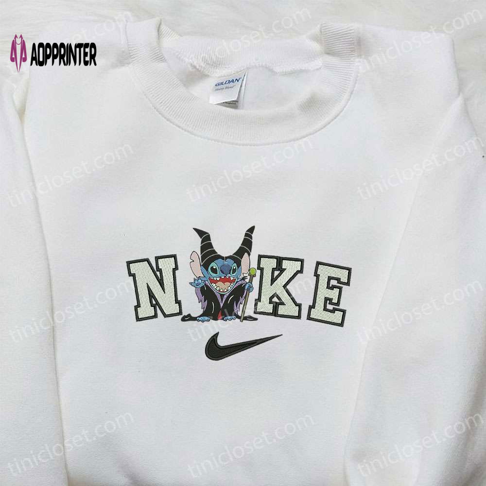 Nike x Stitch Witch Embroidered Sweatshirt Halloween Disney T-shirt Custom Nike Hoodie Nike x Stitch Witch Embroidered Sweatshirt Halloween Disney T-shirt Custom Nike Hoodie