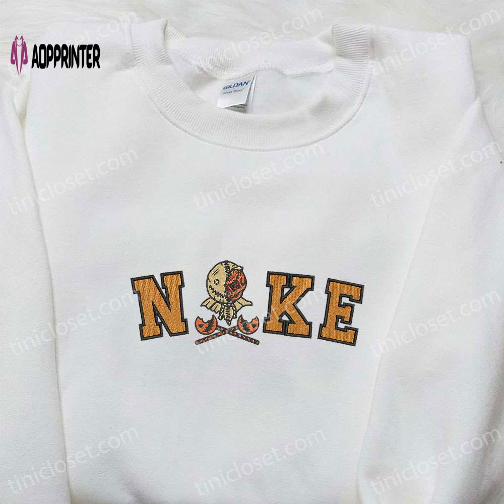 Nike x Trick R Treat Sam Embroidered Hoodie: Amazing Halloween Sweatshirt Nike x Trick R Treat Sam Embroidered Hoodie: Amazing Halloween Sweatshirt