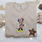 Patriotic Minnie America Embroidered Shirt – Best Disney Patriotic Shirts