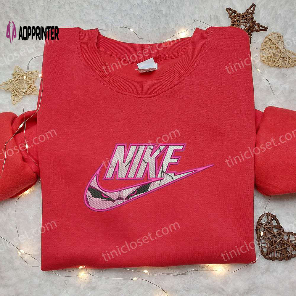 Dragon Ball x Nike Pink Frieza Embroidered Shirt – Customized Collectible Dragon Ball x Nike Pink Frieza Embroidered Shirt – Customized Collectible