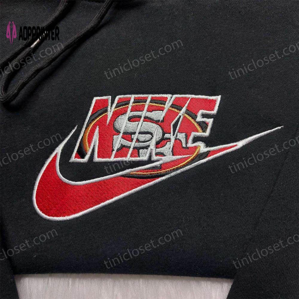San Francisco 49ers x Nike Embroidered Shirt – Official NFL Fan Gear San Francisco 49ers x Nike Embroidered Shirt – Official NFL Fan Gear