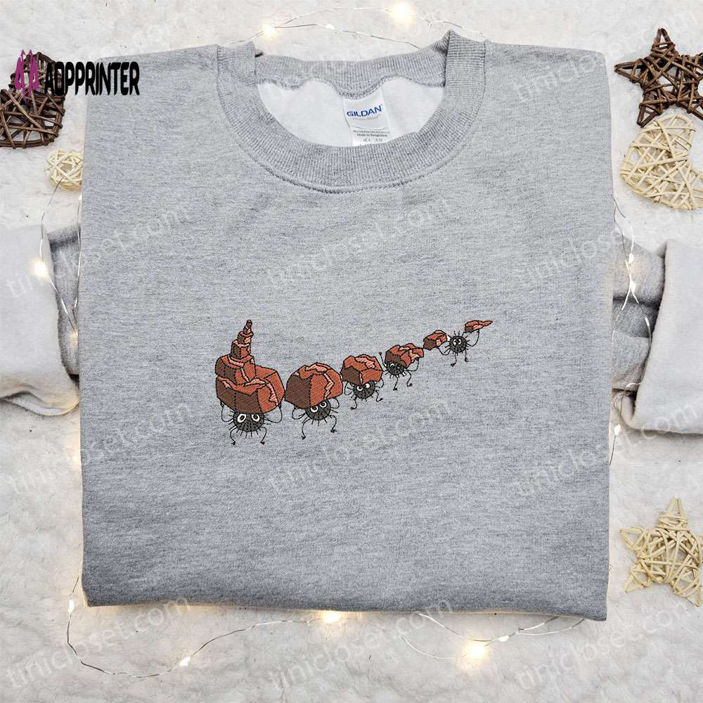 Spirited Away x Swoosh Anime Sweatshirt – Nike Inspired Hoodie & Custom T-shirt Spirited Away x Swoosh Anime Sweatshirt – Nike Inspired Hoodie & Custom T-shirt