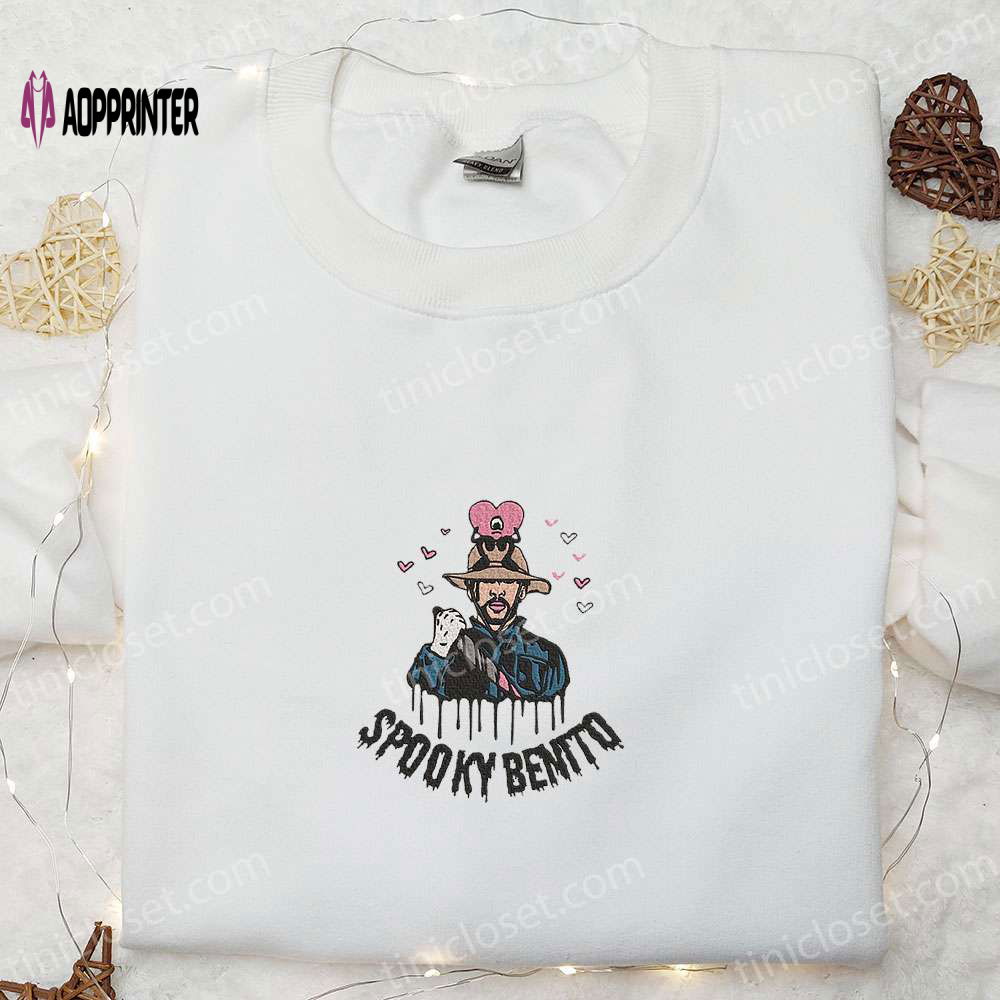 Spooky Benito Bad Bunny Embroidered Sweatshirt – Halloween Hoodie Best Family Gifts Spooky Benito Bad Bunny Embroidered Sweatshirt – Halloween Hoodie Best Family Gifts