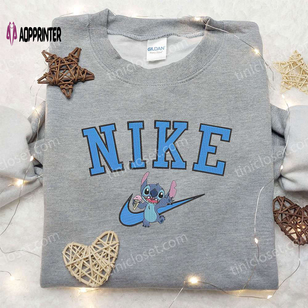 Stitch x Nike Embroidered Hoodie & Shirt: Best Birthday Gift Ideas Stitch x Nike Embroidered Hoodie & Shirt: Best Birthday Gift Ideas