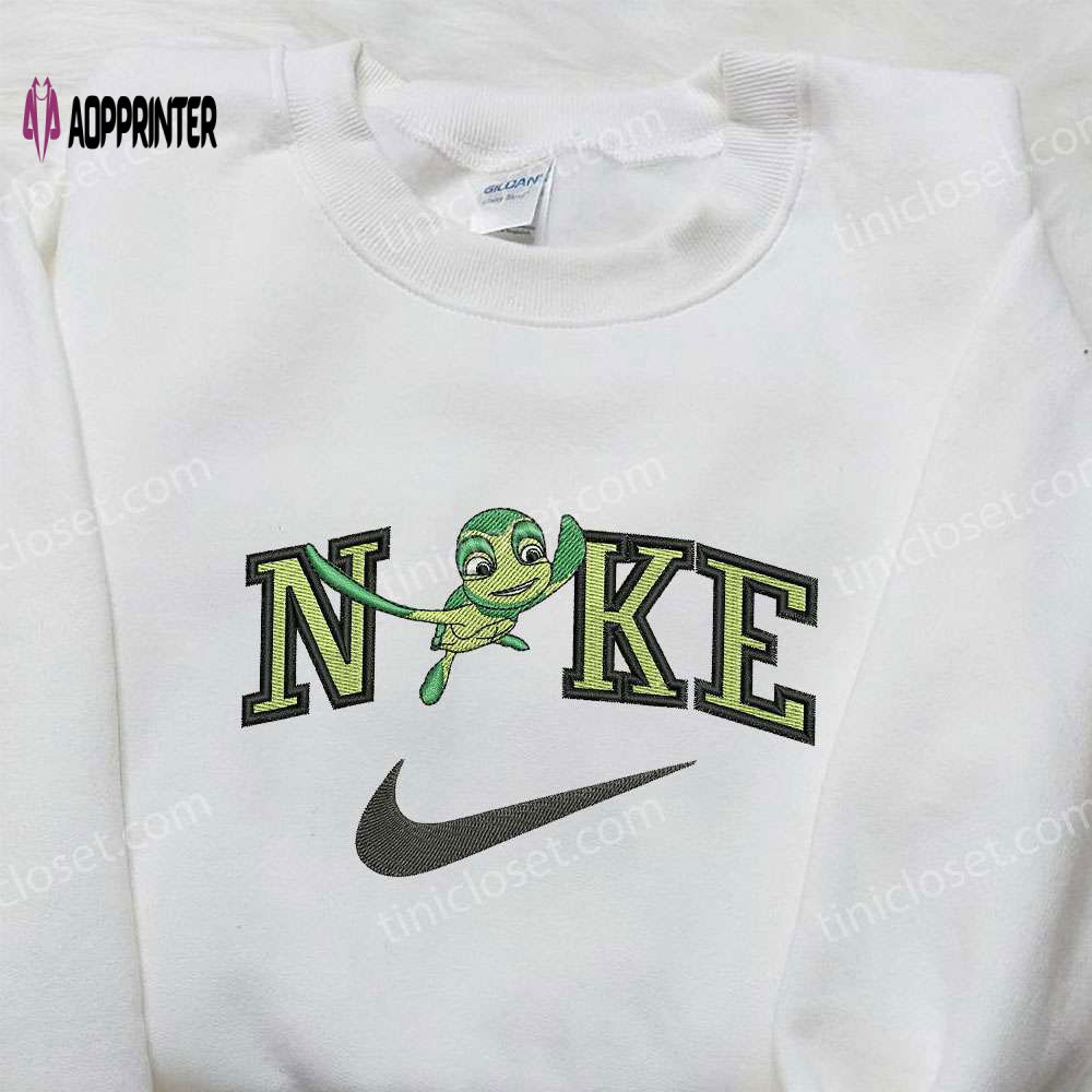 Turtle x Nike Embroidered Hoodie & Shirt: Perfect Family Gift with Nike-Inspired Design Turtle x Nike Embroidered Hoodie & Shirt: Perfect Family Gift with Nike-Inspired Design