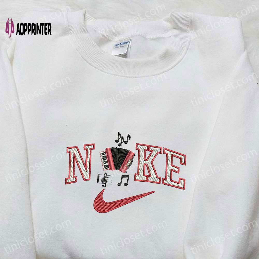 Akardeon x Nike Embroidered Shirt & Music Hoodie: Perfect Gift Idea Akardeon x Nike Embroidered Shirt & Music Hoodie: Perfect Gift Idea