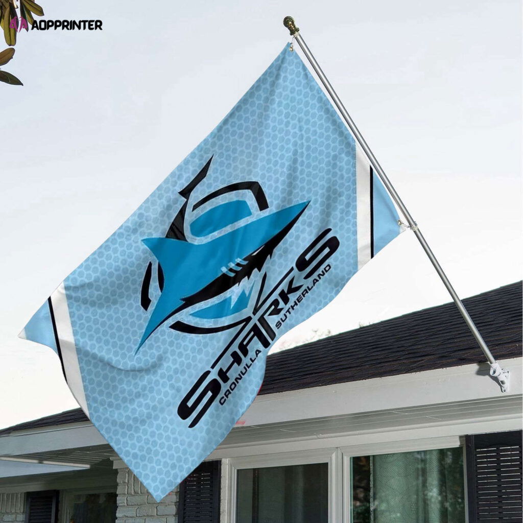 Cronulla-Sutherland SharksD House Flag Gift Cronulla-Sutherland SharksD House Flag Gift