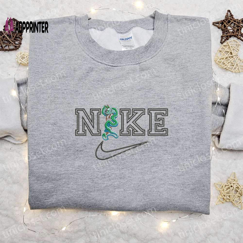 Dragon x Nike Cartoon Embroidered Sweatshirt & Disney Characters Shirt – Best Birthday Gift Ideas for Family Dragon x Nike Cartoon Embroidered Sweatshirt & Disney Characters Shirt – Best Birthday Gift Ideas for Family
