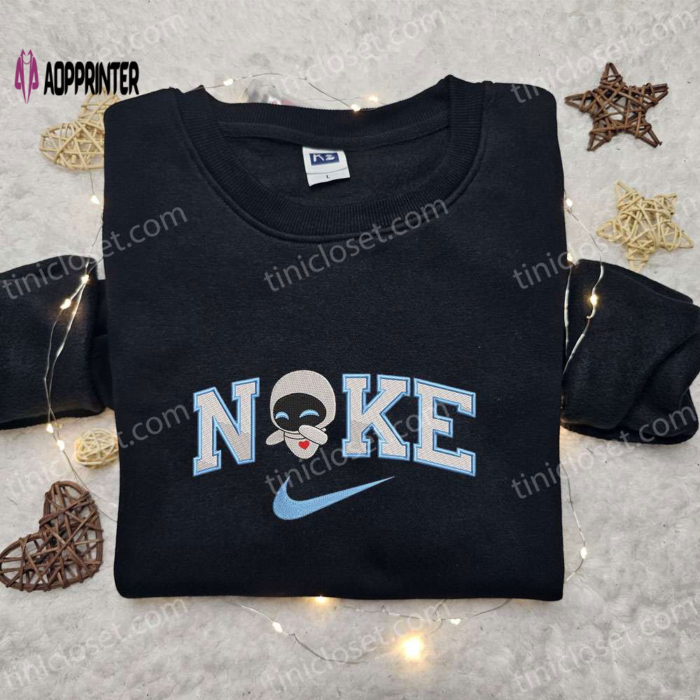 EVE x Swoosh Embroidered Sweatshirt Disney Characters Shirt – Best Birthday Gift Ideas for Family EVE x Swoosh Embroidered Sweatshirt Disney Characters Shirt – Best Birthday Gift Ideas for Family