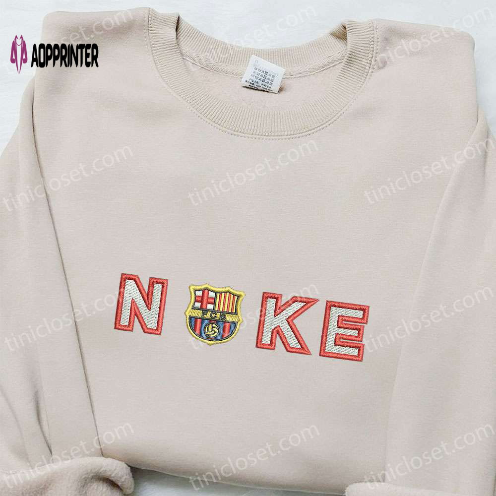 FC Barcelona x Nike Sport Embroidered Shirt: The Perfect Gift for Sport Fans FC Barcelona x Nike Sport Embroidered Shirt: The Perfect Gift for Sport Fans
