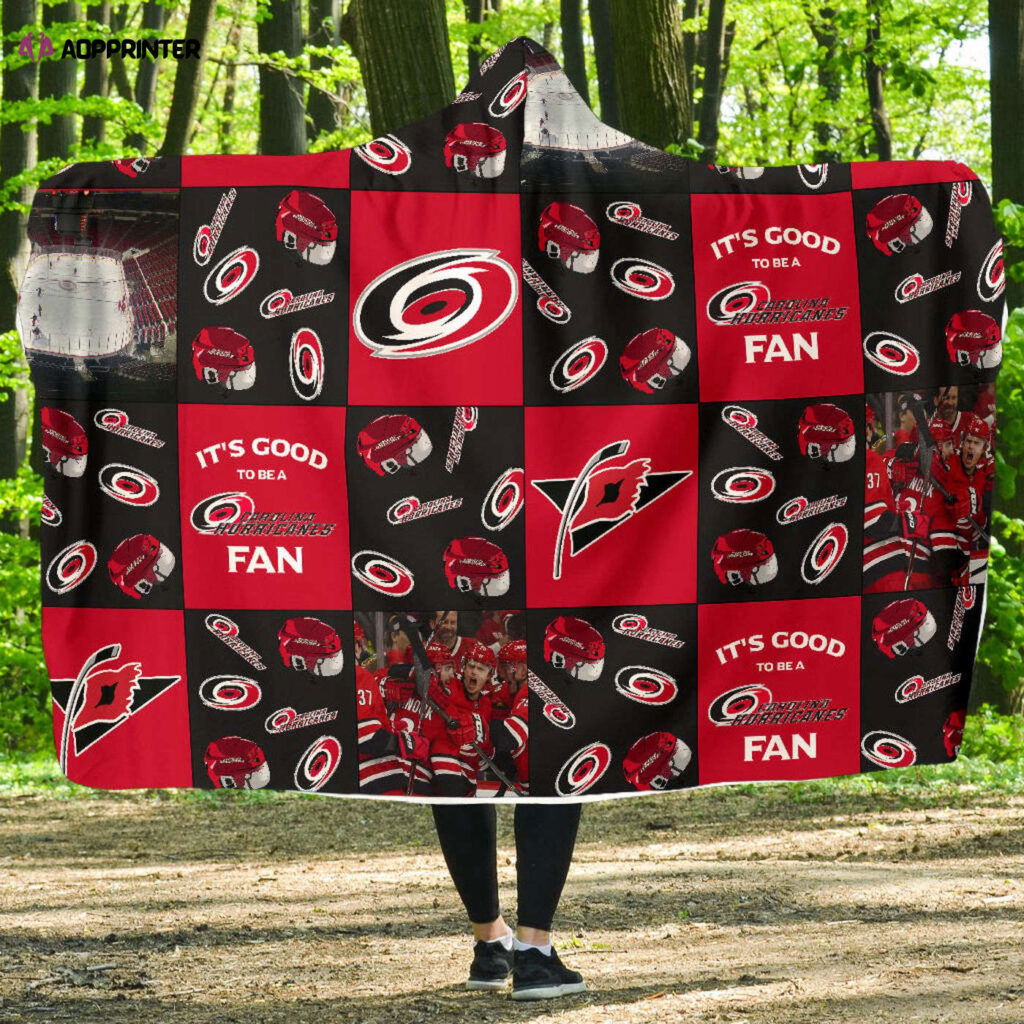 Carolina Hurricanes Fan Gift: Full Printing Hooded Blanket for Men & Women – It s Good to be a Fan! Carolina Hurricanes Fan Gift: Full Printing Hooded Blanket for Men & Women – It s Good to be a Fan!