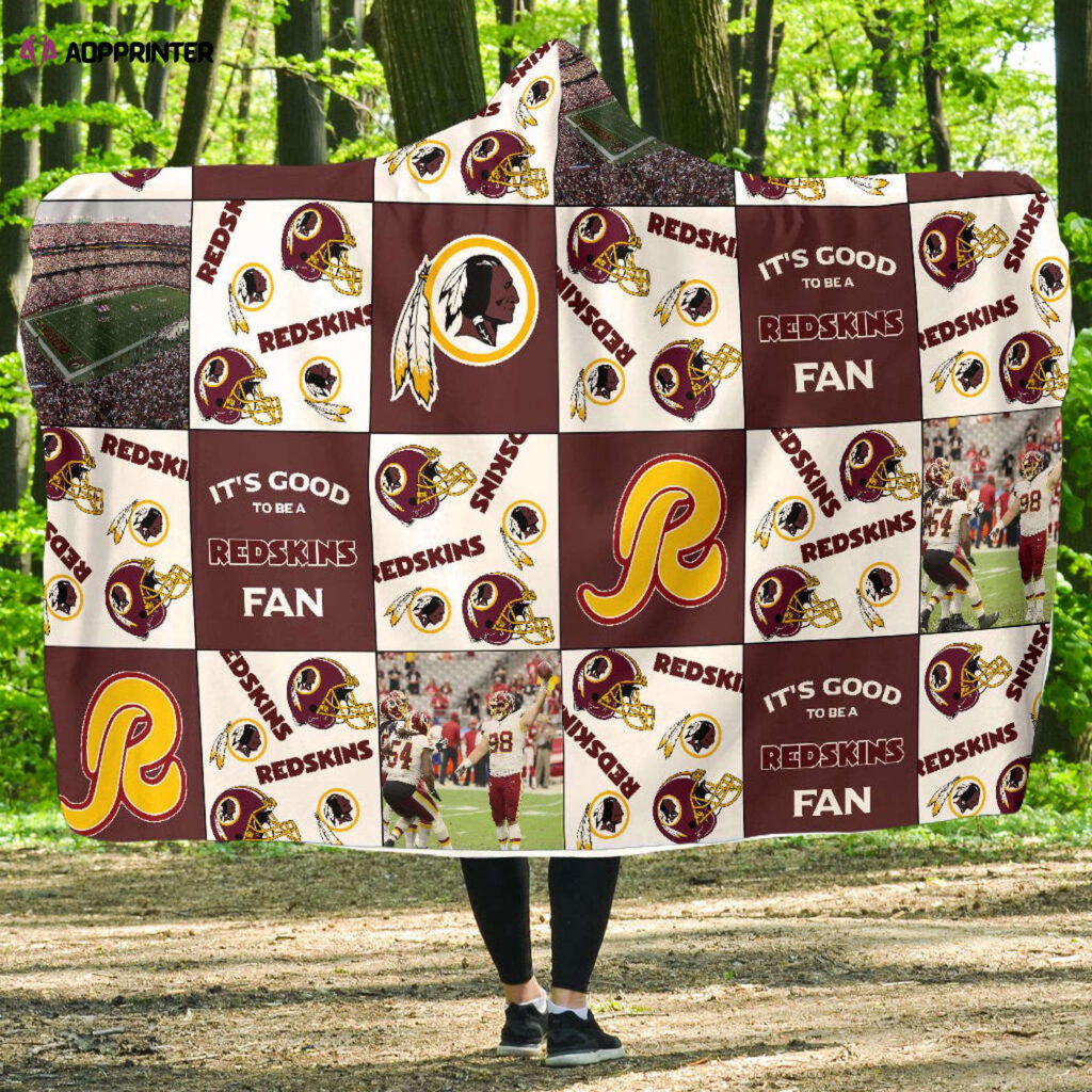 Washington Football Team Fan Gift: Full Printing Hooded Blanket for Men & Women – Stay Cozy in Style! Washington Football Team Fan Gift: Full Printing Hooded Blanket for Men & Women – Stay Cozy in Style!