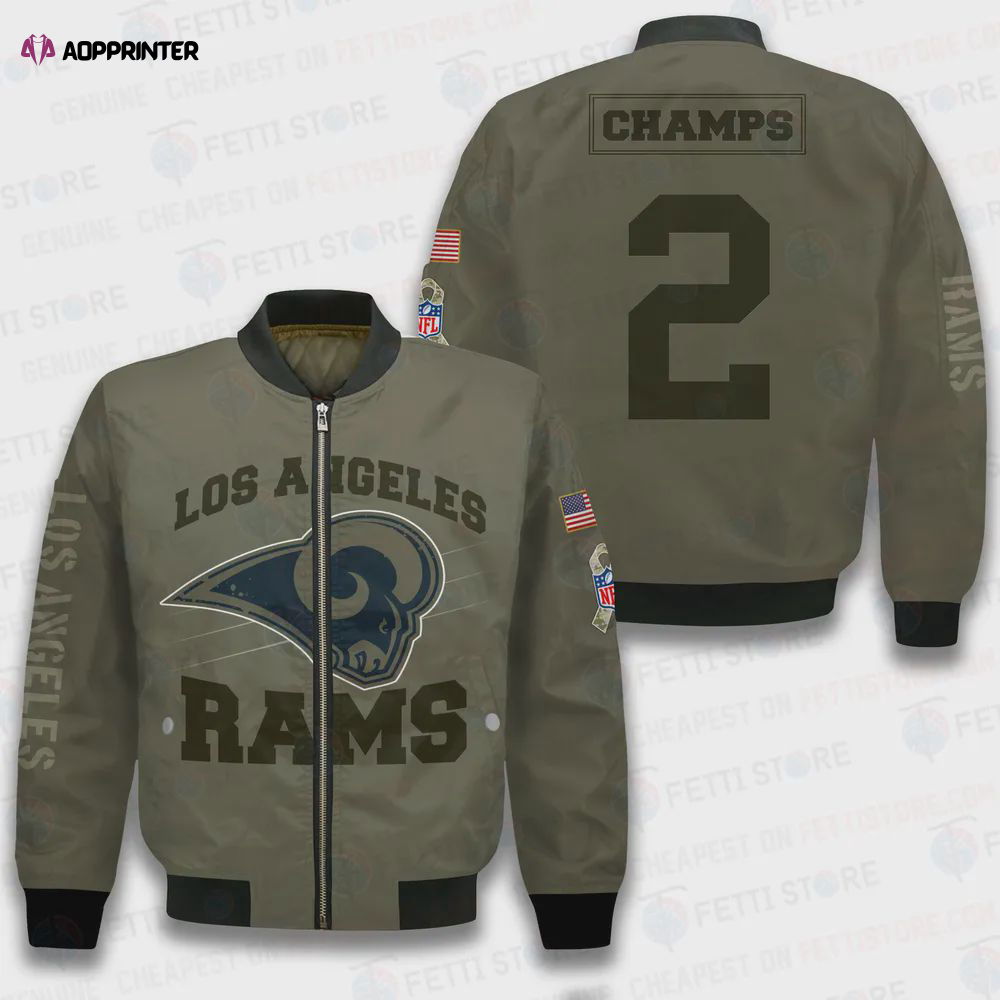 Los Angeles Rams – National Football League 2023 Unisex AOP Bomber Jacket V2 Los Angeles Rams – National Football League 2023 Unisex AOP Bomber Jacket V2