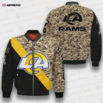 Los Angeles Rams – National Football League AOP Bomber Jacket V1
